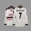 Retro Long Sleeve Football Jerseys Classic National Team Legends Beckham Zidane Kaka Ronaldo Cycling