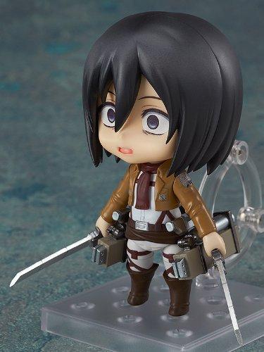Nendoroid Attack on Titan Микаса Акерман окрашенная подвижная фигурка Вторичная перепродажа Немасштабная ABS&PVC