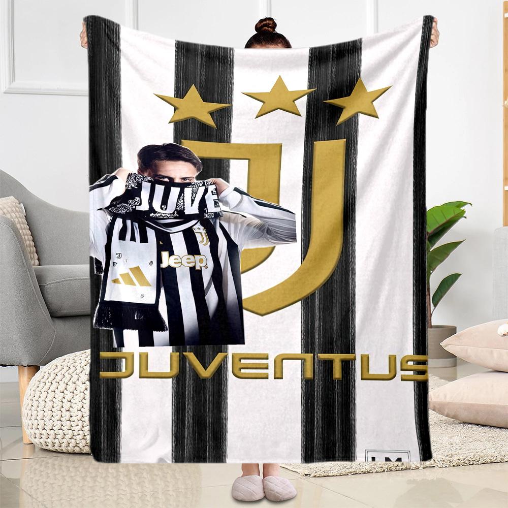 Juventus Blanket Soft Warm Cozy Suitable For Seaside Bed Office Four Seasons Universal Digital Print Best Holiday Gift For Friends Family