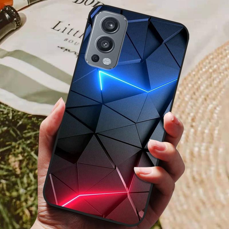 Для OnePlus Nord 2 5G Чехол Силиконовая Задняя Крышка Чехол для Телефона Для OnePlus Nord2 5G Чехлы для One Plus Nord 2 5G Мягкий Бампер Funda