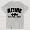 ACME Corporation Adults 100% Cotton Summer Casual Cool Loose T-Shirt