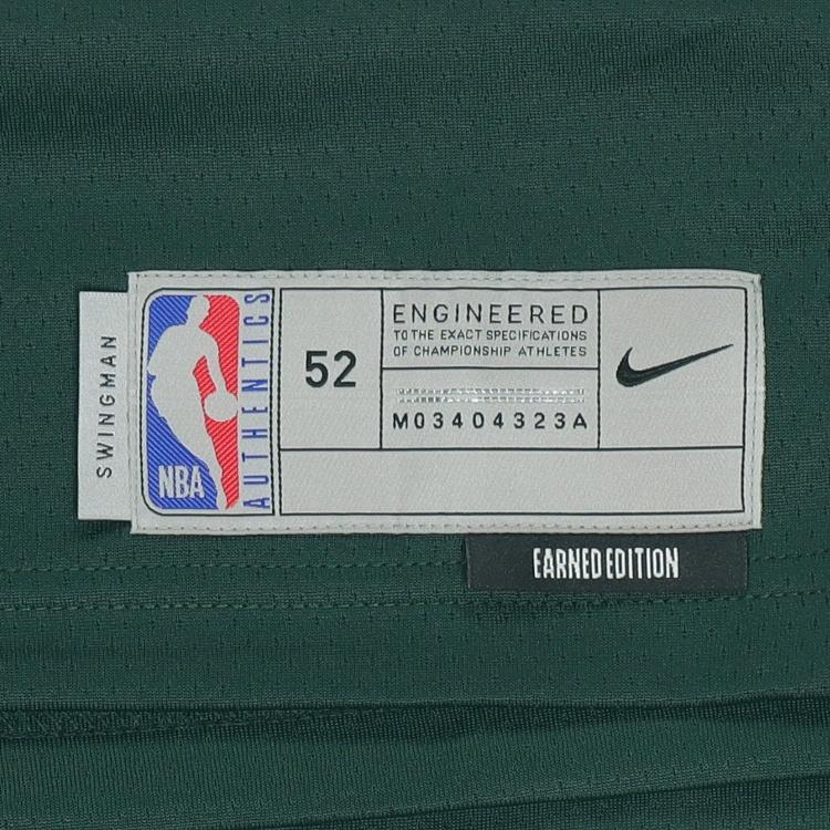 Nike Джерси Boston Celtics Tatum 'Зеленый' Мужское NBA SW Fan Edition Award Version Сезон 20-21 CN9893-300