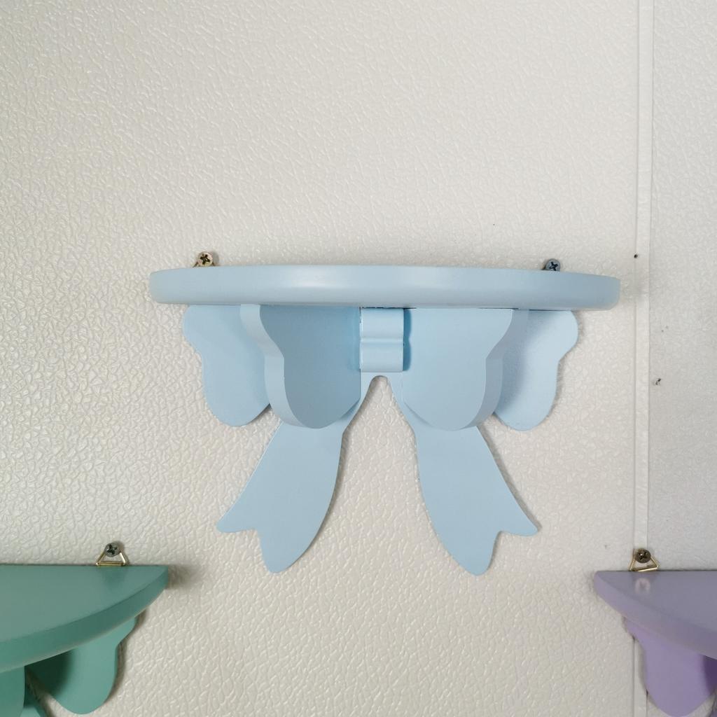 Полки для украшения бантов, деревянная настенная стойка для хранения, украшения для детской комнаты, органайзер, держатель, настенная полка, декоративная рамка