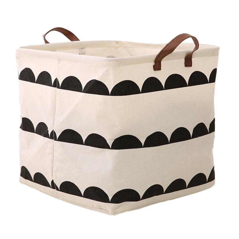 Складная корзина для хранения белья, органайзер для грязной одежды, сумка для дома, хлопковый лен, квадратная корзина для грязной одежды, противопыльная, большой емкости
