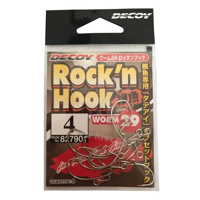 Katsuichi Приманка Червь29 Крючок Rockin #4 W Никель