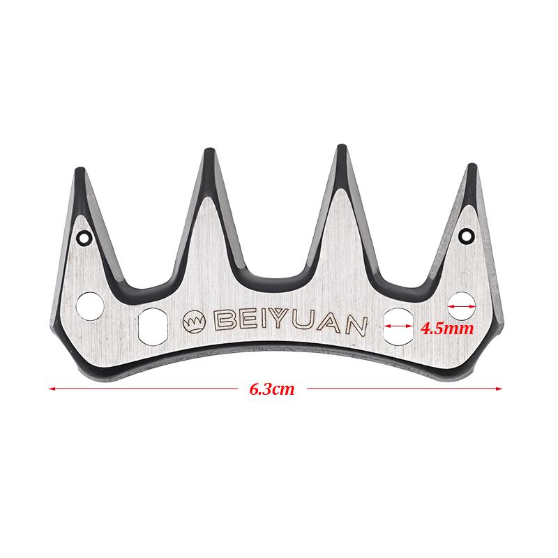 BEIYUAN Sheep Shearing CLipper Blade 9/13 Tooth Shears Convex Comb Cutter  For Sheep Clipper Shears Scissors