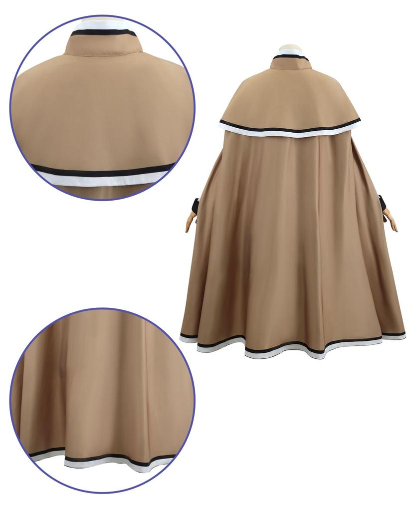 Парик для косплея Mushoku Tensei Рокси Мигурдия Грейрат Косплей Комплект верх и низ для костюма для школьных фестивалей и мероприятий [NOKIJP] В комплекте, Косплей,