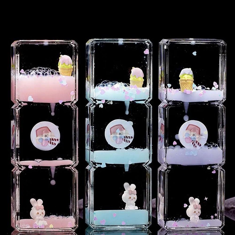 Креативные Жидкие Песочные Часы Акриловые Песочные Часы Таймер Игрушки Подарки Настольные Украшения Украшение для Офиса