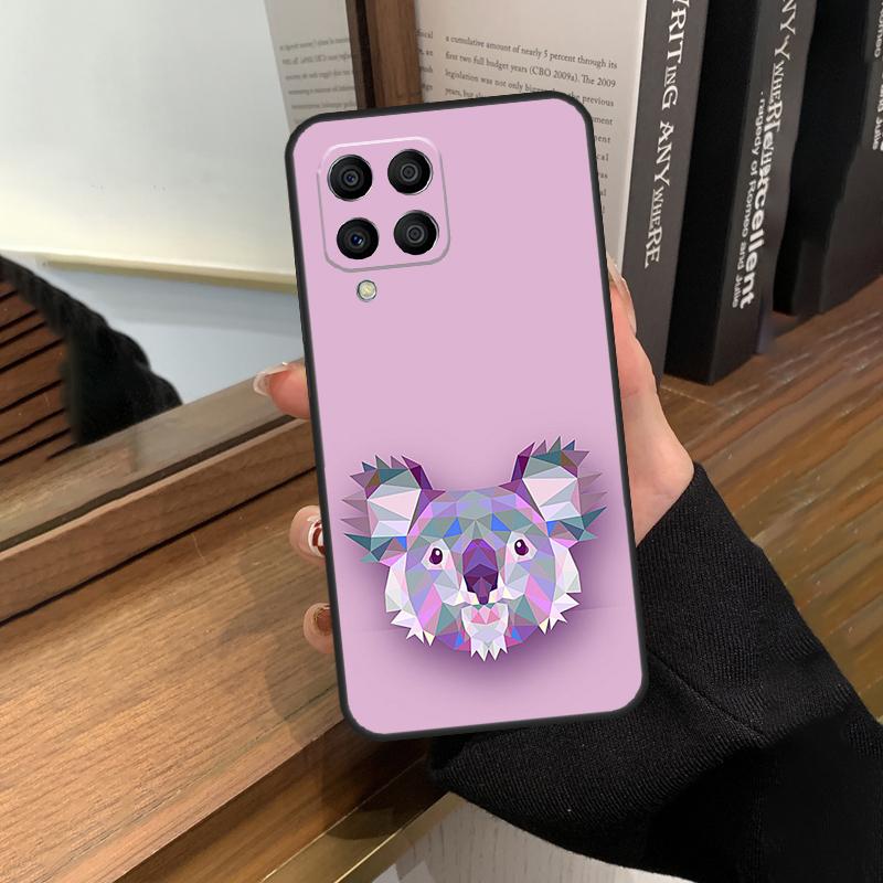 Cute Australia Koala Art Case For Samsung Galaxy M32 M52 M12 M22 M13 M23 M33 M53 M14 M34 M54 M31 M51 M20 M31s M30s
