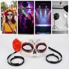 Plastic Halloween Masks Flower Venice Mask Simple Glitter Mask  Prom Party Supplies