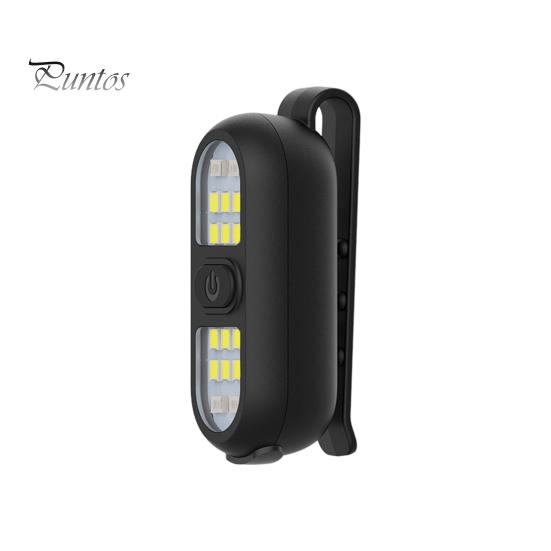 Светильник безопасности для кемпинга Прикрепляемый фонарик 450 люмен IPX6 Водонепроницаемый перезаряжаемый фонарик безопасности мини-размера Портативный светодиодный рабочий фонарь