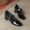 Новые туфли-лодочки Мэри Джейн женские туфли-лоферы кожаные винтажные туфли в японском стиле для девочек, студенческий костюм, повседневная обувь 2024 года, осень