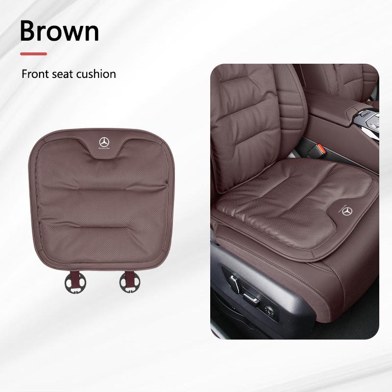 XKJ1 Car Breathable Seat Plush Cushion Velvet Pad Rear Seat Cover For Mercedes Benz GLC CLE CLA GLB GLS W177 W205 W213 W222 Stickers