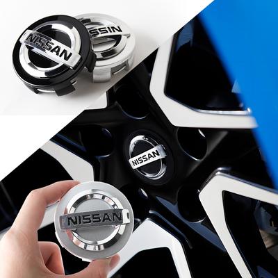 4 ШТ 60 ММ Для Qashqai J11 J10 Leaf X-Trail T32 T33 March Tiida Kicks Versa Juke Колпачки на центр ступицы колеса автомобиля Крышка с логотипом
