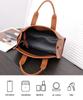 Korean Style Versatile Large Capacity Letter Tote - Fashionable Casual Shoulder and Crossbody Bag.