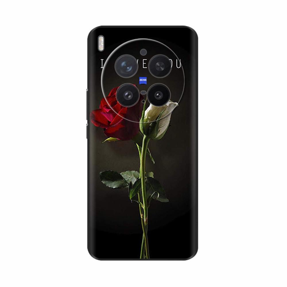 Для VIVO X300 X300 Pro Чехол Волк Мультяшный Силиконовый Мягкий ТПУ Задняя Крышка для Vivo X300 Pro Чехлы для Телефона Защита Корпуса Funda Coque