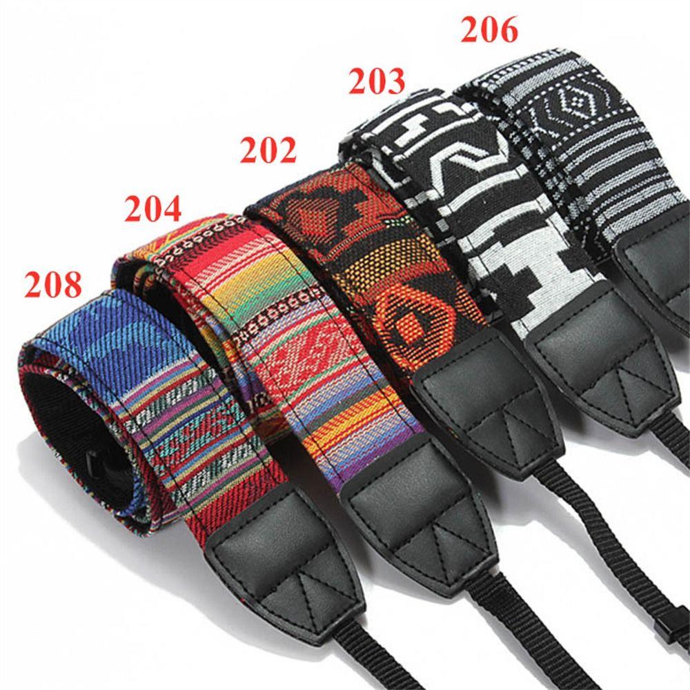 Прочный Нескользящий Плечевой Ремень для Зеркальных и Цифровых Зеркальных Камер Ретро Ремешок для Винтажных Камер Шейный Ремень для Камеры