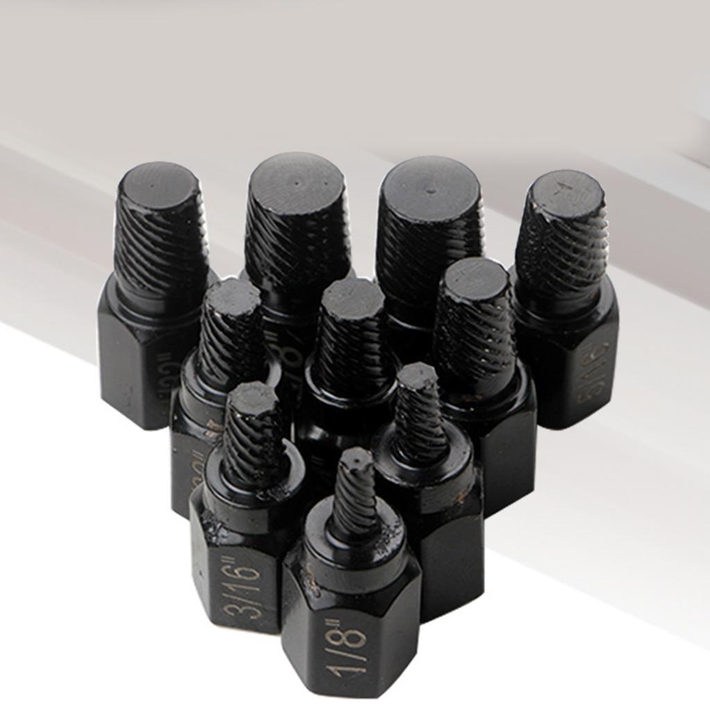 Набор из 10 прецизионных экстракторов винтов, набор из легкого извлечения болтов для механиков, художников, любителей инструментов