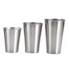 Stainless Steel Cup BPA Free Large Capacity Unbreakable Shatterproof Stackable Storage 3 Sizes Mirror Polishing Beer Cup Office Gift