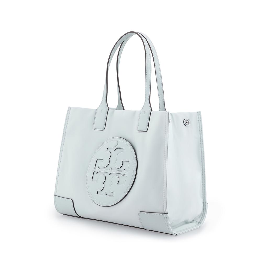 Tory Burch Женская сумка-тоут Ella с логотипом Double T и магнитной застежкой, однотонная, светло-голубая 88578-401