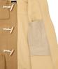 Ajobyajo Oversized Wool Mixed Duffle Coat [Beige]