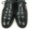 1970s Vintage FLORSHEIM U-Tip Business Shoes Black Wide 9.5EEE 27.5 Men's(USED)