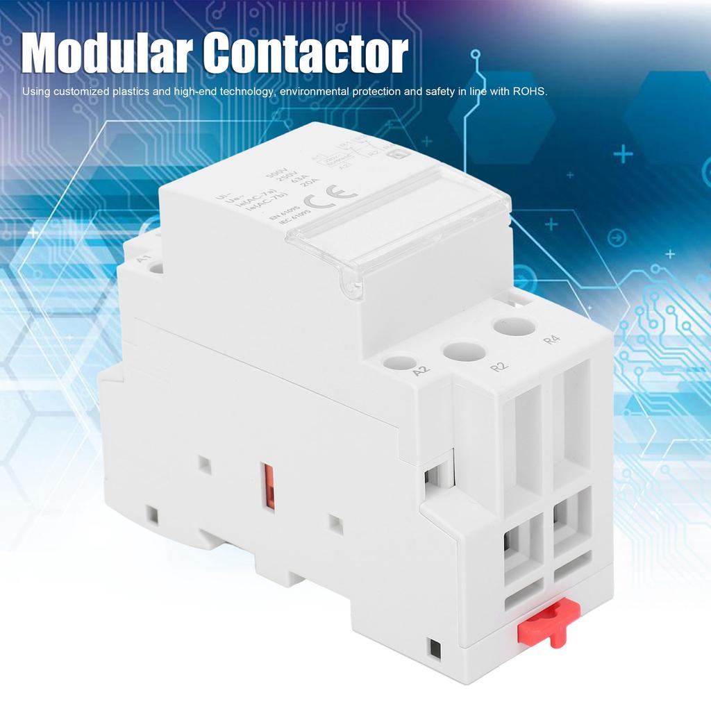 Модульный контактор, портативный электронный компонентный модуль, замена GYHC-63 2NC 50 Гц 2P