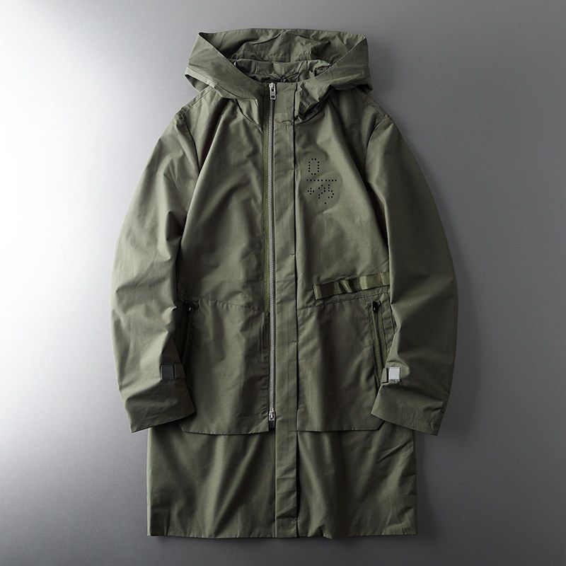 First-Line Label Cutting Mid Length Long Length Sports Export Original Trench Coat