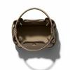 Tory Burch Romy Metal Stud Design Basket Bucket Bag Women Shoulder Bag Soft-Gray 166982-023