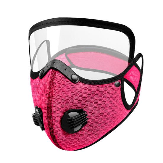 Face Shield with Anti-fog Lens Filter Washable Reusable Unisex Summer Cycling Sport Eye