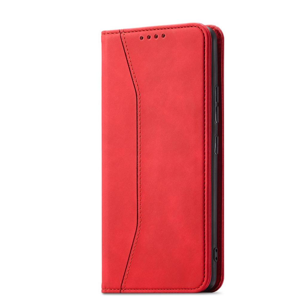 Samsung Galaxy S23+ Premium Flip Wallet Case - Crimson Red by Hurtel