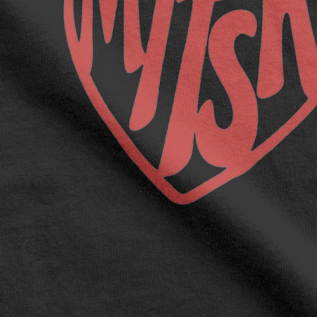 Mitski The Love Red Hearth Men's T Shirts Romantic Music Novelty Tees Short Sleeve Round Neck T-Shirts Pure Cotton Gift Idea