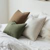 Теннис Чехол на подушку Елочка Лен Дышащий Чехол на подушку Подушка Легкая Роскошь Диван Прикроватный Квадратная Подушка для спины