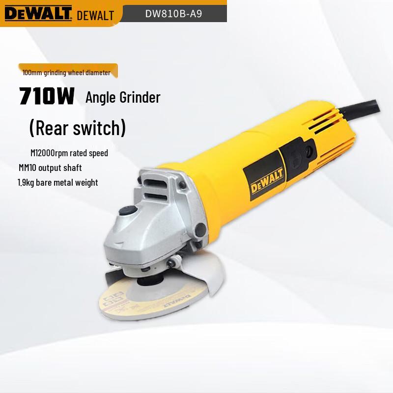Угловая шлифовальная машина DeWalt 100 мм, сетевая, вилка CN (адаптер в комплекте)