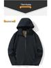 Unisex Windproof Softshell Jacket: Warm Hooded Outdoor Cardigan for Men & Women In Autumn/Winter