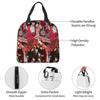 Kpop Star Singer Idol ATEEZ ATINY Insulated Lunch Bag for Kids School Cooler Thermal Food Box Tote Lunch Boxes Container
