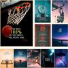 Basketball Surf Snowboarding Sports Motivation Quote Posters Canvas Painting Inspirational Wall Art For Living Room Home Decor