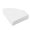 100pcs Coffee Filters Soft Texture Wood Pulp Coffee Filter Paper Cone for Drip Coffee Maker