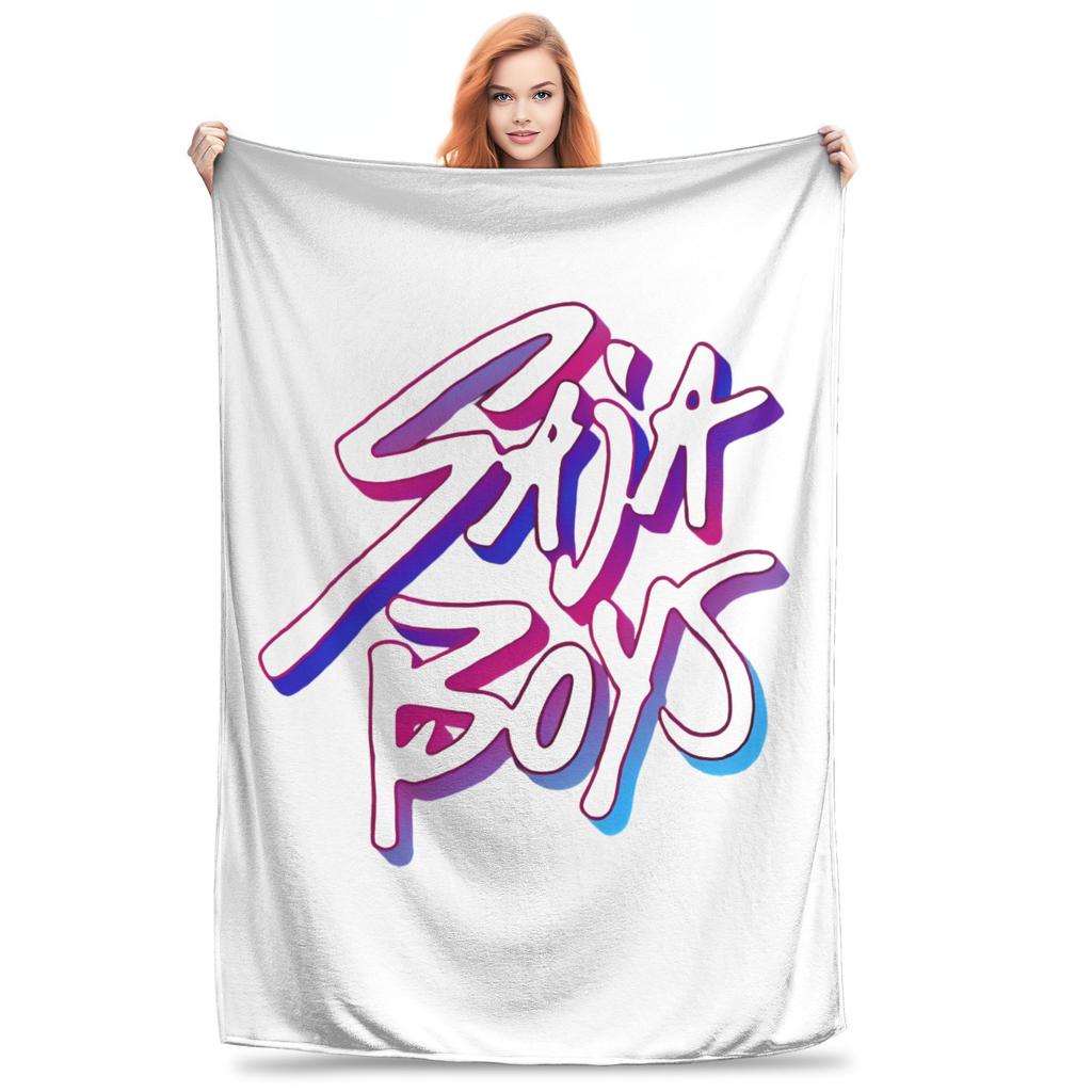 Одеяло Saja Boys Huntrix Kpop Охотники на демонов Фланелевое Потрясающее Теплое Плед для Постельного Белья Гостиной Зимы