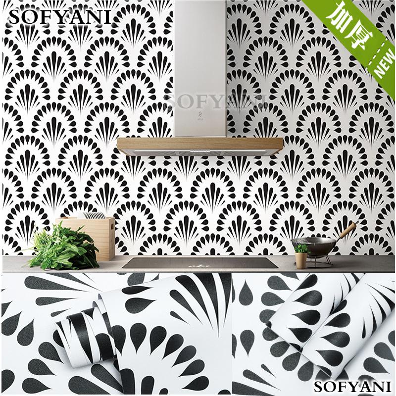 Самоклеящиеся виниловые обои утолщенные современные спальня гостиная фоновая стена старая мебель шкаф общежитие стол наклейка