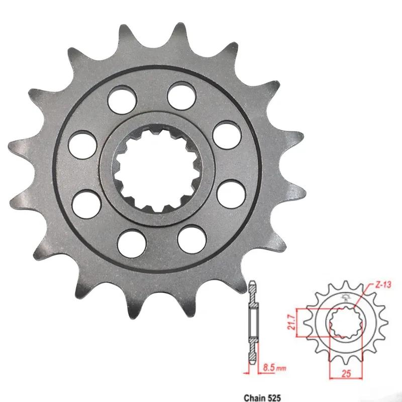 525 Передняя звезда мотоцикла для Kawasaki Ninja ZX-10R ZX10R ZX1000 ZX1002 04-25 ZX-10RR 17-25 ZX-9R ZX9R ZX900 02-03 KLV1000