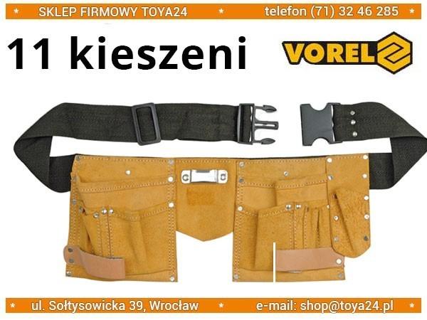 Кожаный сборочный ремень 11 карманов / 78750 / VOREL