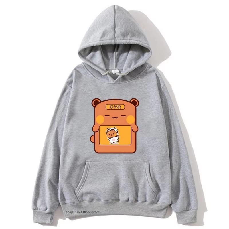 Bubu and Dudu Anime Hoodie Men Women Sweatshirt Print Unisex Streetwear Hip Hop Style Autumn Winter Fashion Tops Clothes Male