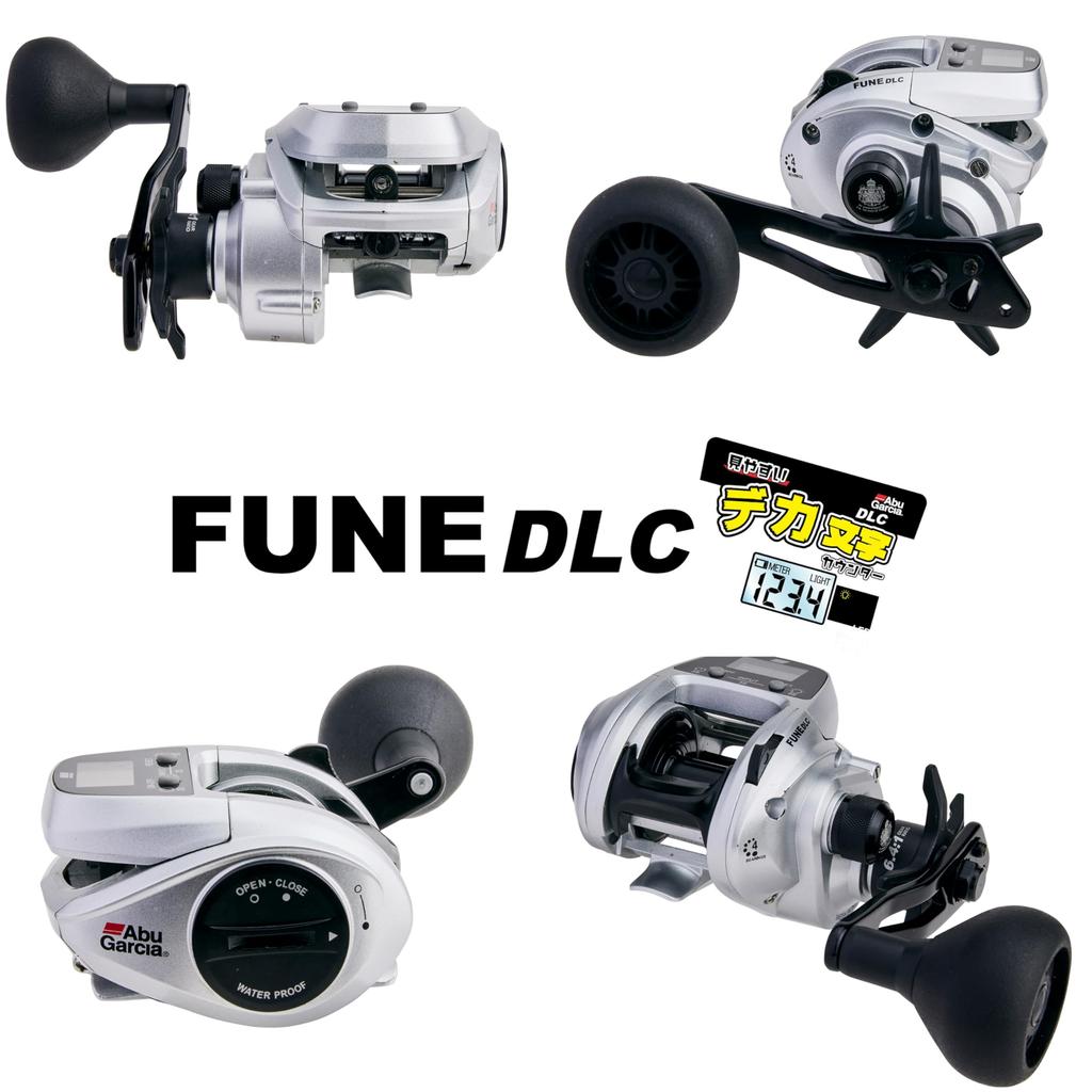 Abu Garcia Fune DLC Squid Metal Filefish Hairfish Tairaba Horse Mackerel Flounder Counter MHP-L