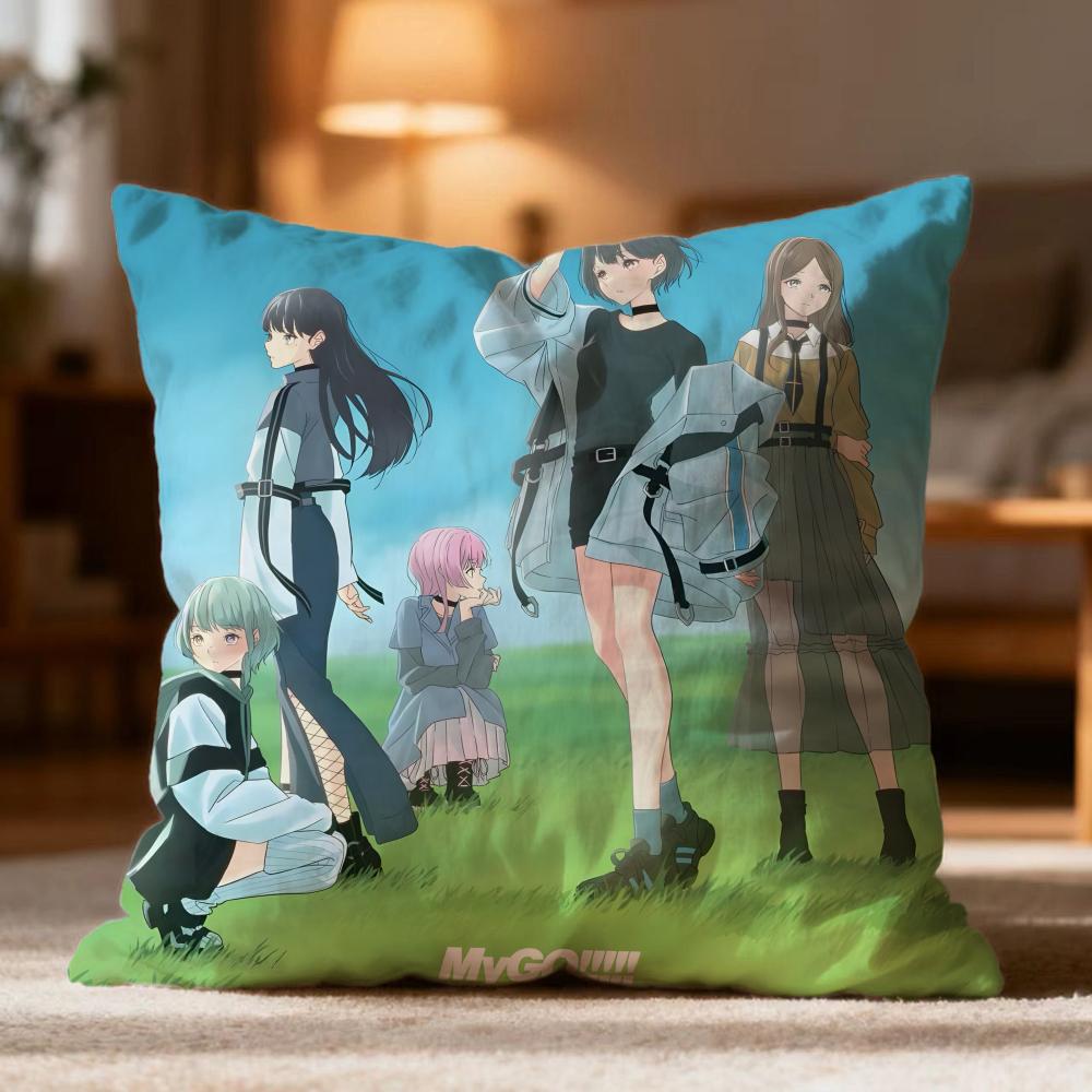Модный BBanG Dream! Чехол на подушку MyGOed Мягкий Стирающийся Наволочка Многоцелевой для Дивана Кровати Путешествий Офиса
