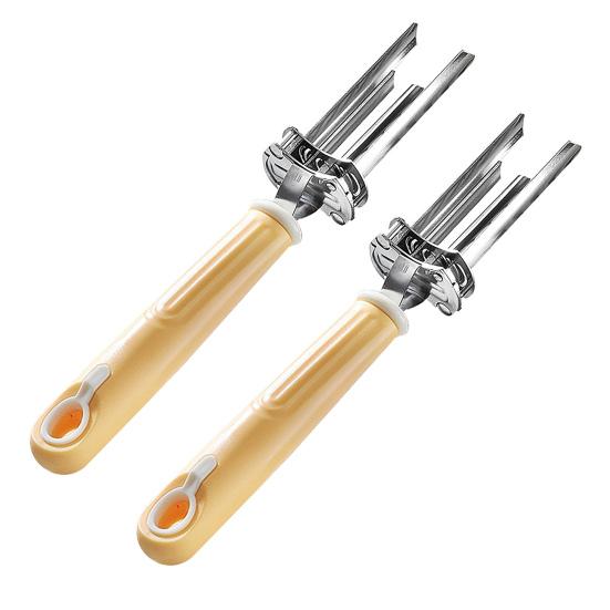 Регулируемый инструмент для удаления сердцевины из фруктов и овощей, из нержавеющей стали, для удаления семян из болгарского перца, кухонный гаджет для домашних блюд