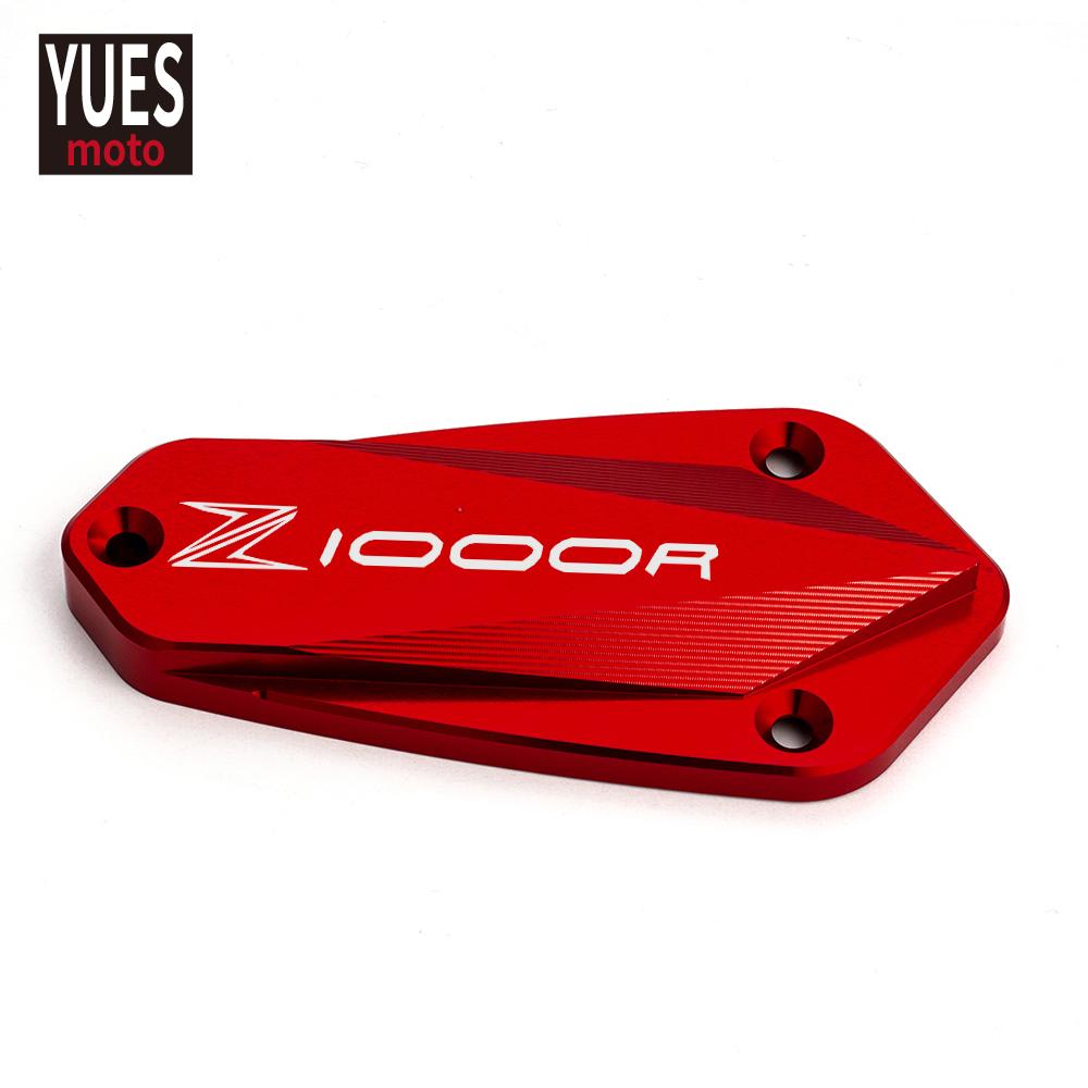 Аксессуары для мотоциклов, алюминиевая передняя и задняя крышка главного бачка тормозной жидкости для KAWASAKI Z1000R Z1000
