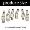 Universal Air Tool Quickly Connect Plugs Fitting Hose Compressor Quick Release Coupler Universal 360 Degree Swivels Pneumatic Quick Joint