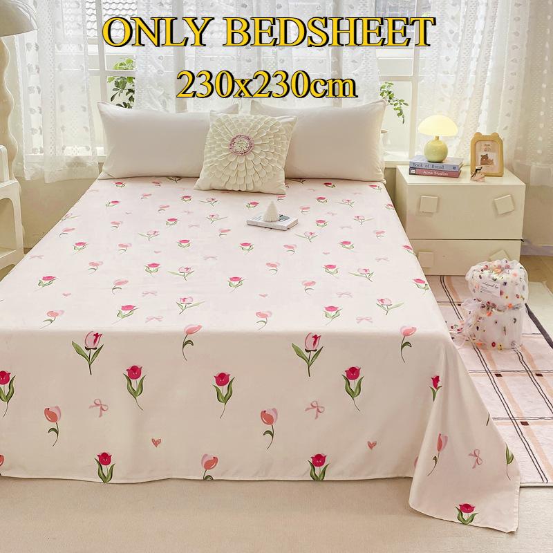 Приятные к коже матовые простыни, утолщенные, для односпальной и двуспальной кровати, простыни разных размеров для всех сезонов