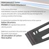 Betterhumz Center Console CD Panel Trim Frame for BMW E60 Series 5 2004-2009 Made of Alcantara Sticker Car Interior Accessorie